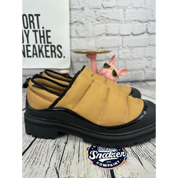 Timberland x Humberto Leon 110 Lug Cupsole Clogs Mens 11 Wheat Brown Black Shoes